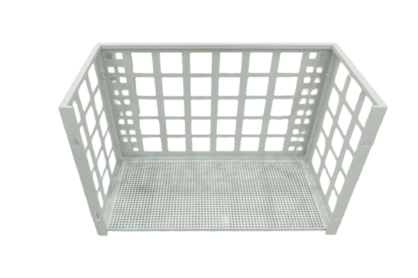 What are the design principles and aesthetic considerations of the air conditioner outer cover (aluminum veneer)?